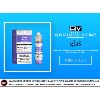 Glas Basix - Blue Razz