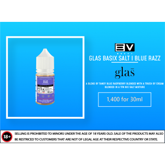 Glas Basix Salt -  Blue Razz