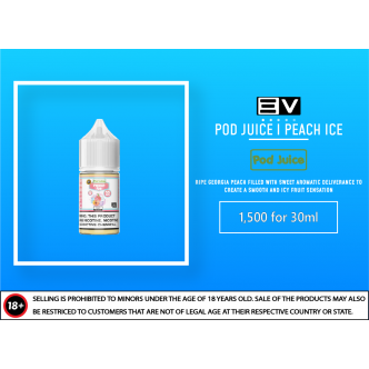 Pod Juice Salt - Peach Ice