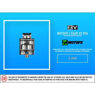 Wotofo - Gear V2 RTA