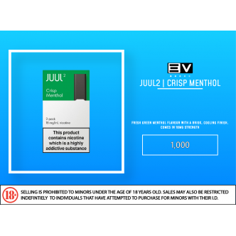 Juul2 - Crisp Menthol (2 Pack)