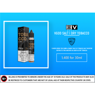 Vgod Salt - Dry Tobacco