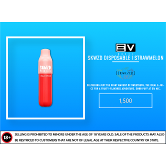 Skwzd Disposable - Strawmelon