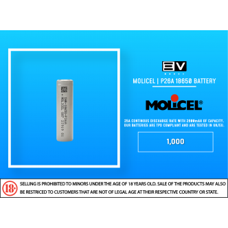 Molicel - P26A 18650...