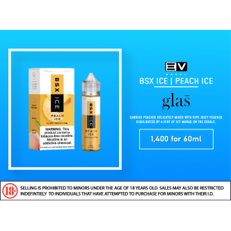 Glas BSX Ice - Peach Ice