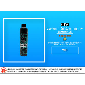 Vapesoul Mega 7k - Berry...