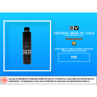 Vapesoul Mega 7k - Cola