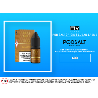 Pod Salt Origin - Cuban...