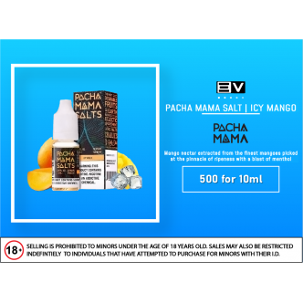 Pacha Mama Salt - Icy Mango...