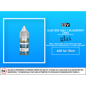 Glas BSX Salt - Blueberry...