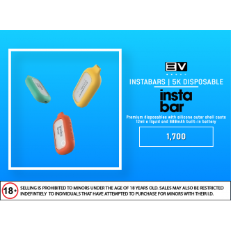 Instabars 5k Disposable Kits