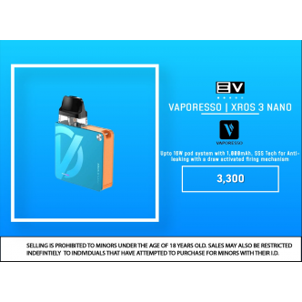 Vaporesso - Xros 3 Nano