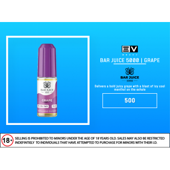 Bar Juice Salts - Grape 10ML