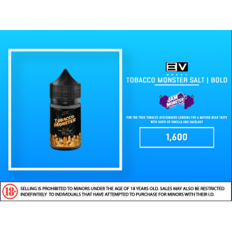 Tobacco Monster Salt - Bold