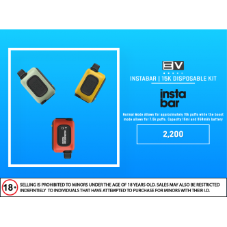 Instabar - 15K Disposable Kit