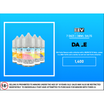 7 Daze - 30ML Salts Collection