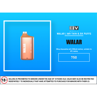 Walar - Mr Thin 6.5K...