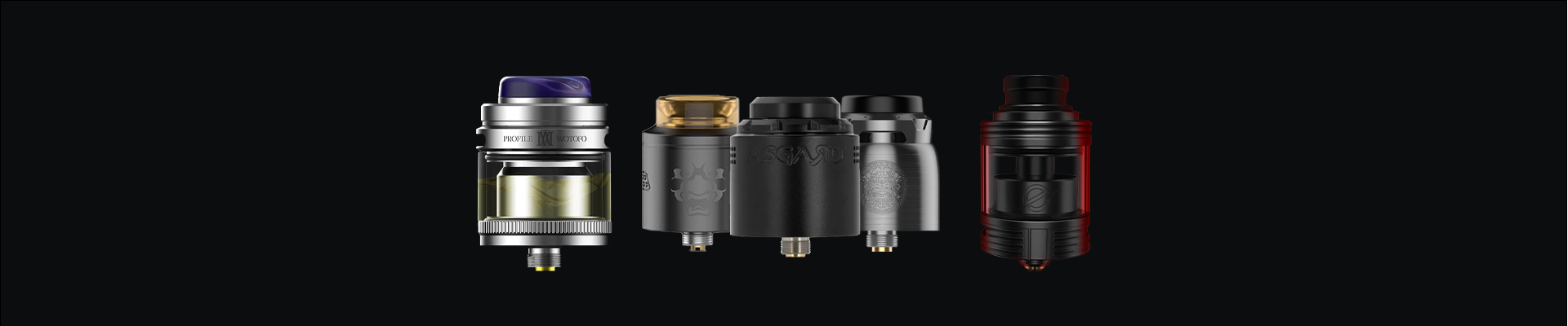 Atomizers - Huge Collection of RTA, RDA and Sub Ohm Tanks