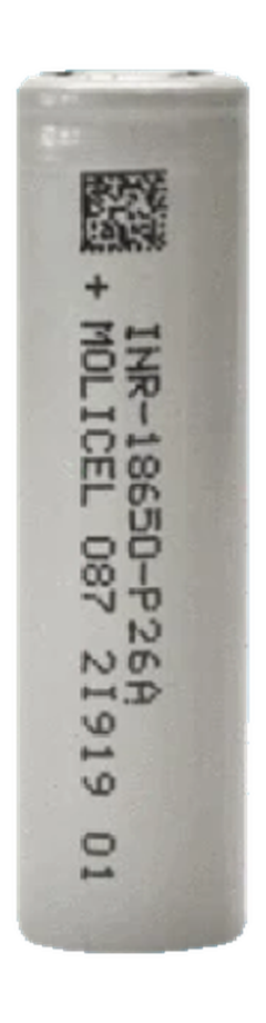 Molicel - P26A 18650 Battery (UK Edition)