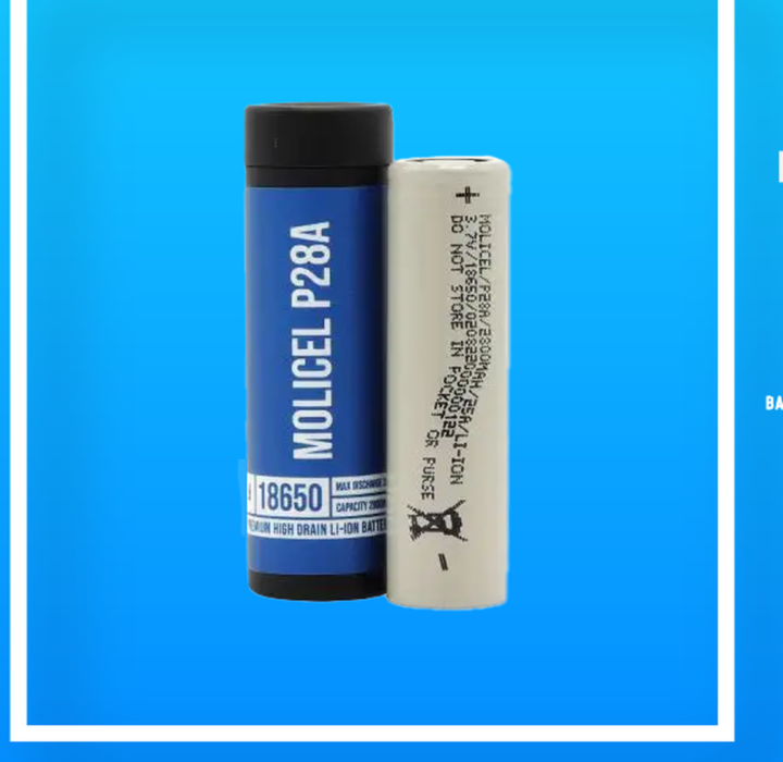 Molicel - P28A 18650 Battery (UK Edition)