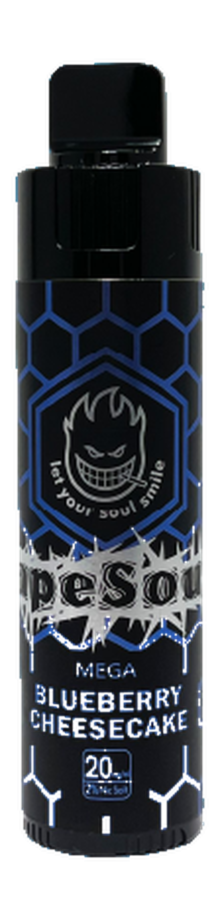 Vapesoul Mega 7k - Blueberry Cheesecake