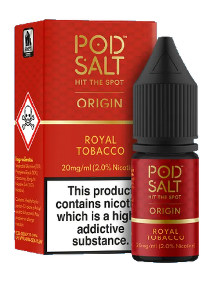 Pod Salt Origin - Royal Tobacco 10ml