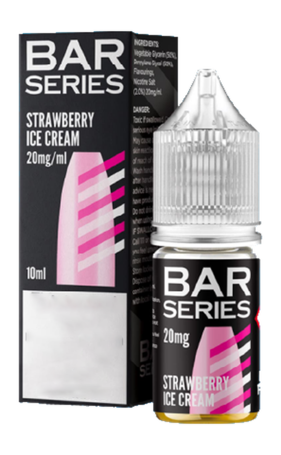 Bar Series Salt - Strawberry Icecream 10ML