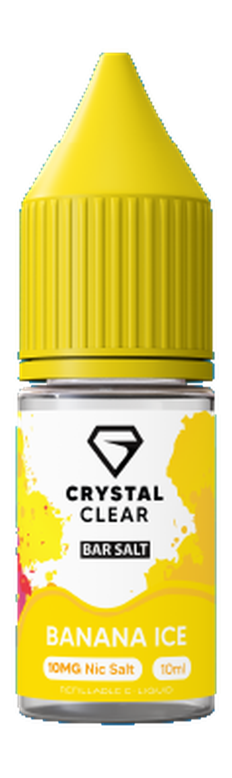 Crystal Clear Bar Salt - Banana Ice 10ml
