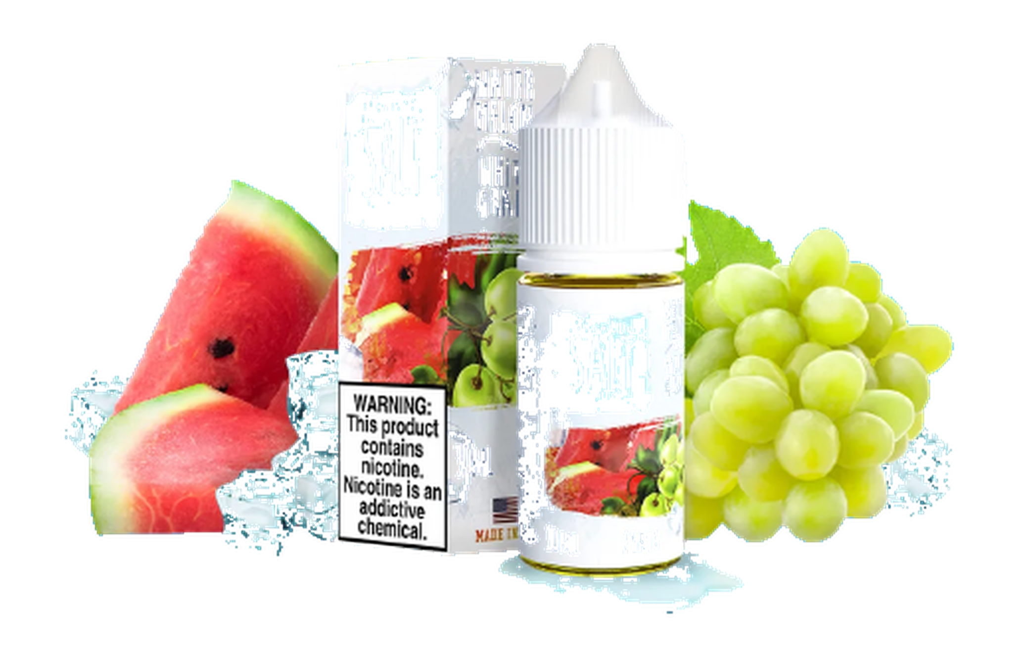 Skwezed Salt - Watermelon White Grape Ice