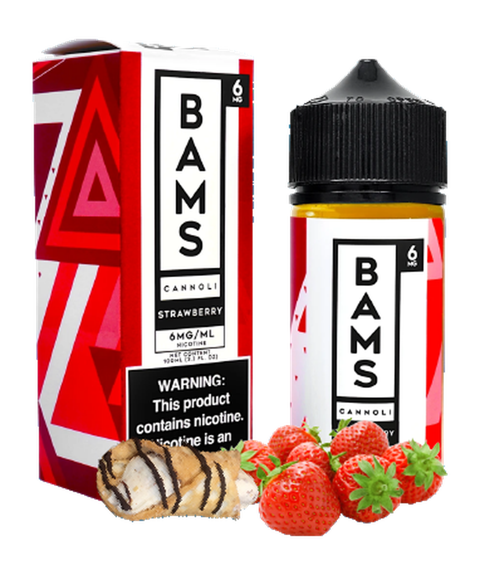 Bam's - Strawberry Cannoli